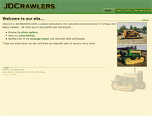 Tablet Screenshot of jdcrawlers.com